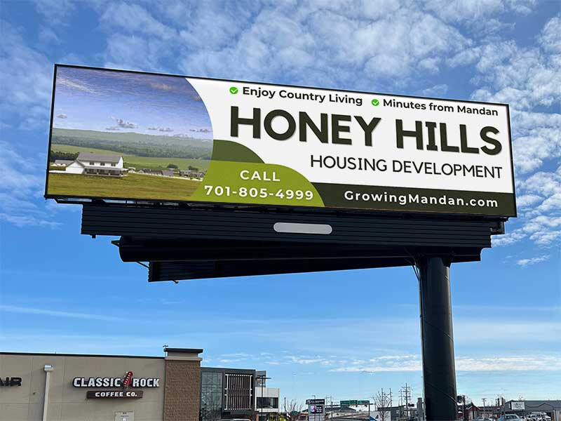 Honey Hills Billboard Ad